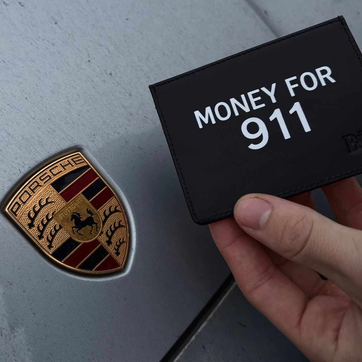 Minimal Leather Card Holder